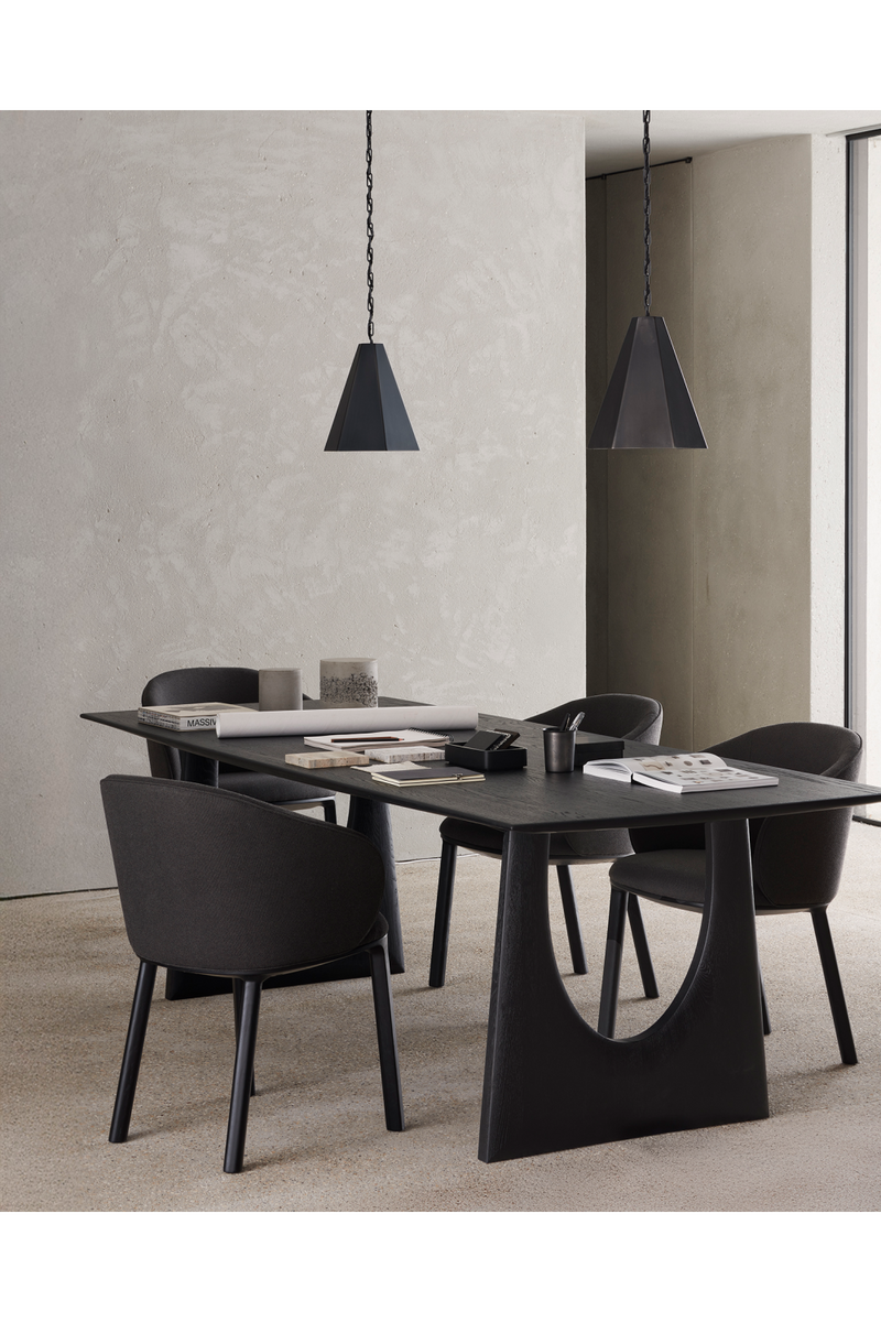 Silla de Comedor Tapizada de Roble | Ethnicraft Unda | Oroa.es