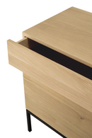 Aparador con Patas de Metal Negro | Ethnicraft Ligna | Oroa.es