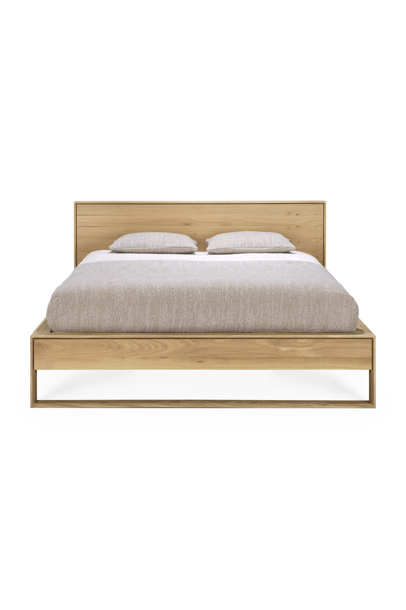 Cama de Roble Natural | Ethnicraft Nordic II | Oroa.es