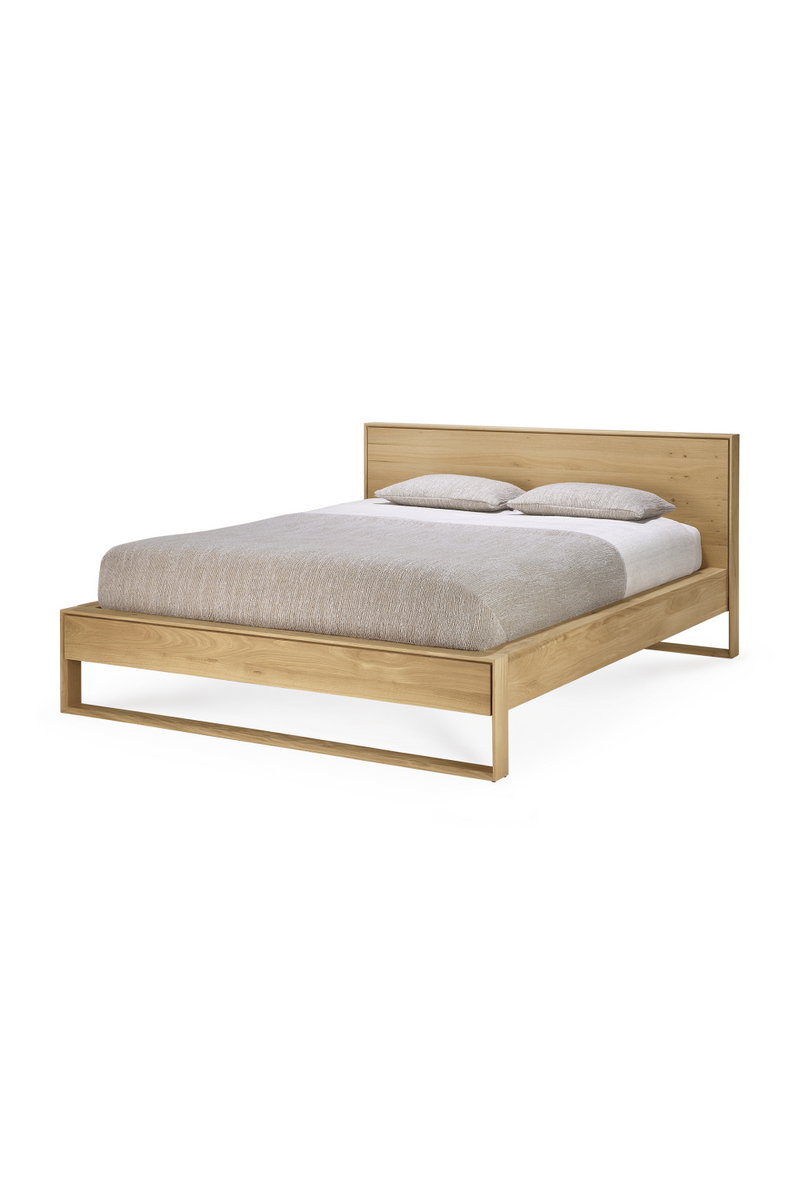 Cama de Roble Natural | Ethnicraft Nordic II | Oroa.es