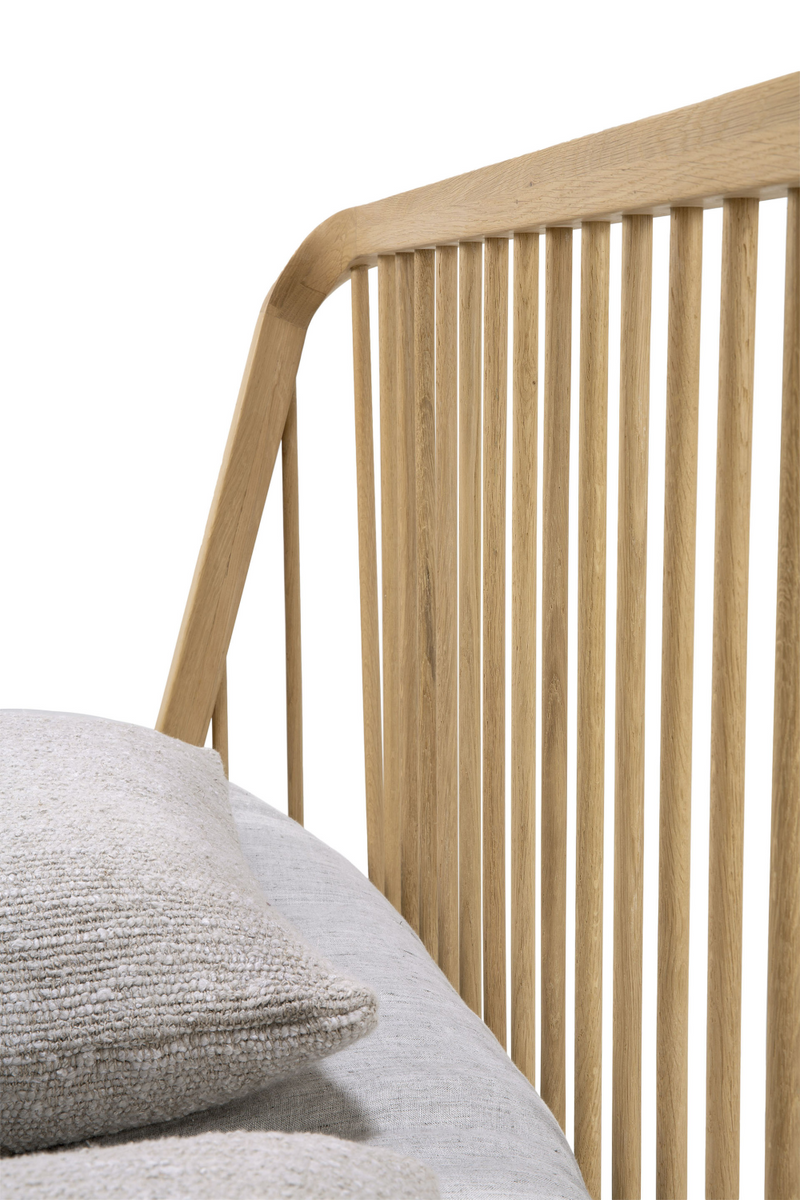 Cama de Roble Natural | Ethnicraft Spindle | Oroa.es