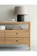 Cómoda de Roble Macizo | Ethnicraft Spindle | Oroa.es