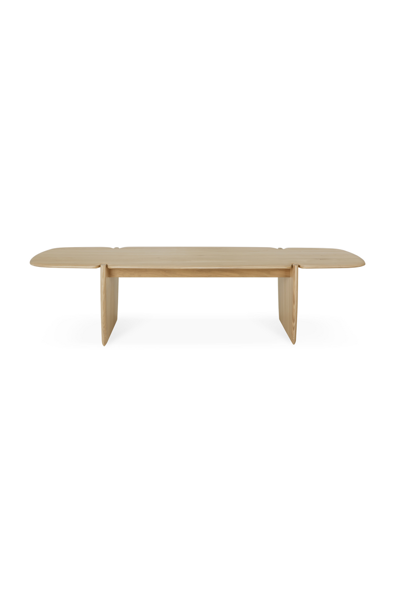 Mesa de Centro Rectangular Marrón | Ethnicraft PI | Oroa.es