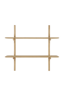Estantería de Pared de Roble (2 Estantes) | Ethnicraft PI | Oroa.es