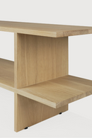 Mesa Auxiliar de Teca Barnizada | Ethnicraft Kabuki | Oroa.es