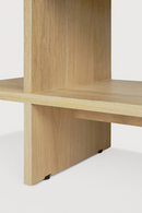 Mesa Auxiliar de Teca Barnizada | Ethnicraft Kabuki | Oroa.es