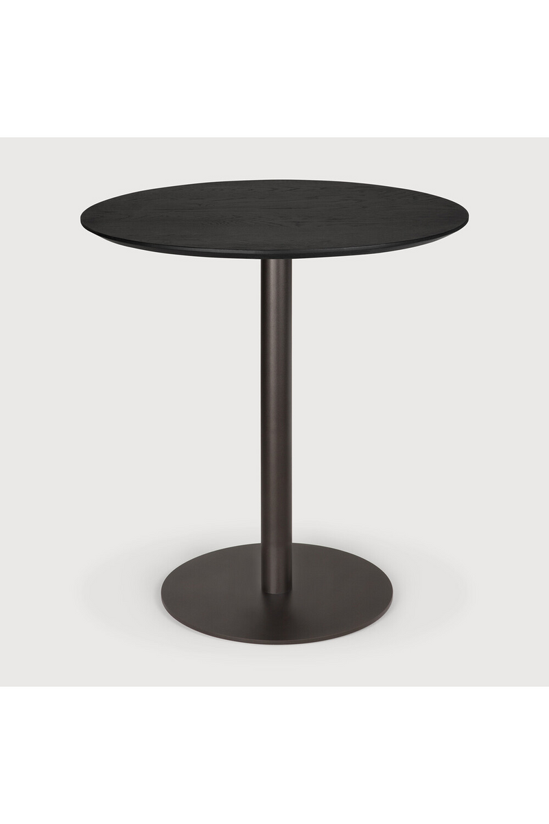 Mesa Redonda de Comedor con Pedestal | Ethnicraft Blend | Oroa.es