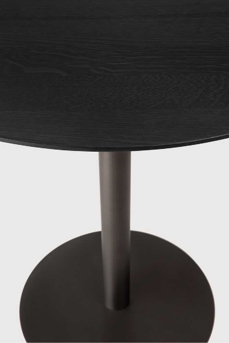 Mesa Redonda de Comedor con Pedestal | Ethnicraft Blend | Oroa.es