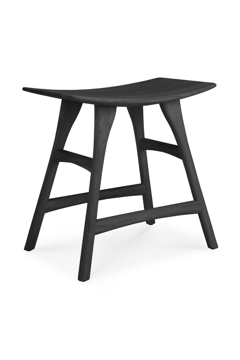 Taburete de Comedor de Roble Negro | Ethnicraft Osso | Oroa.es