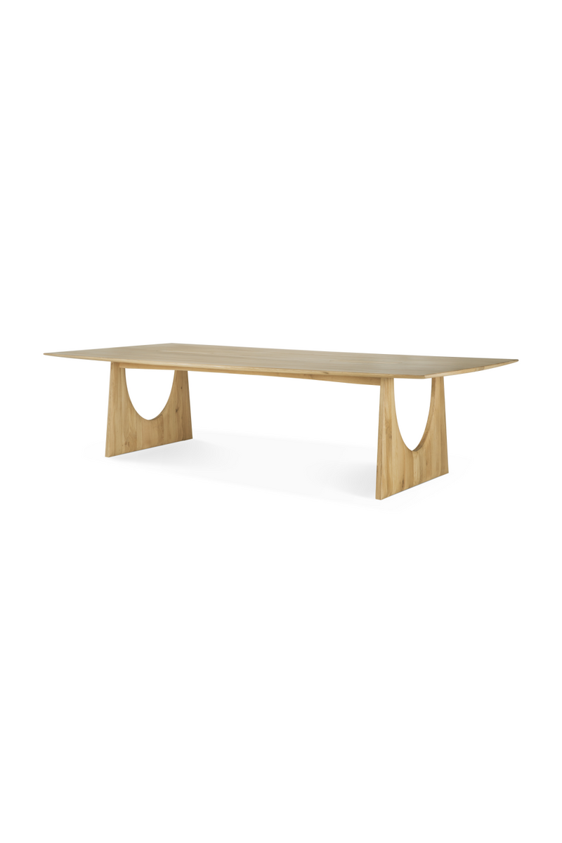 Mesa de Reunión Rectangular de Roble | Ethnicraft Geometric