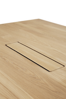 Mesa de Reunión Rectangular de Roble | Ethnicraft Geometric