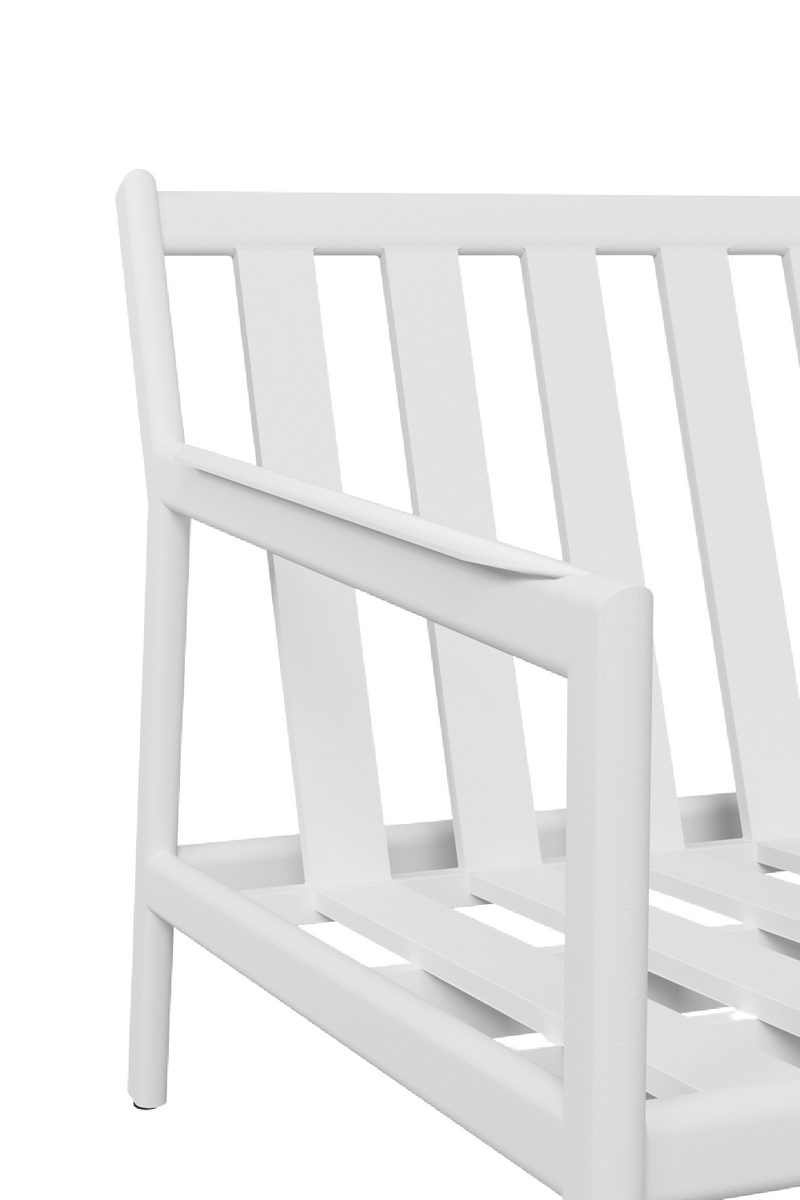Estructura de Sofá de Jardín de Aluminio Blanco | Ethnicraft Jack | Oroa.es