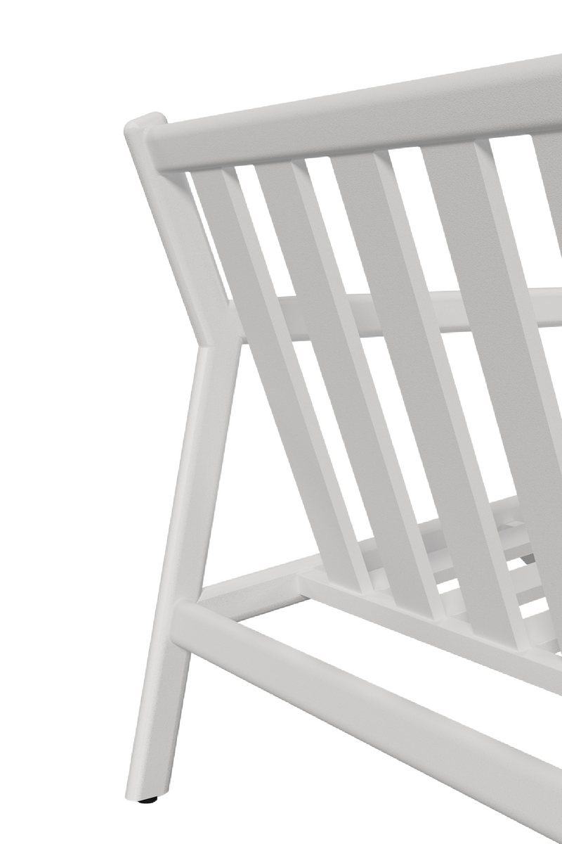 Estructura de Sofá de Jardín de Aluminio Blanco | Ethnicraft Jack | Oroa.es