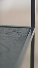 Mesa Auxiliar Metálica con Estante | Ethnicraft Pentagon│Oroa.es