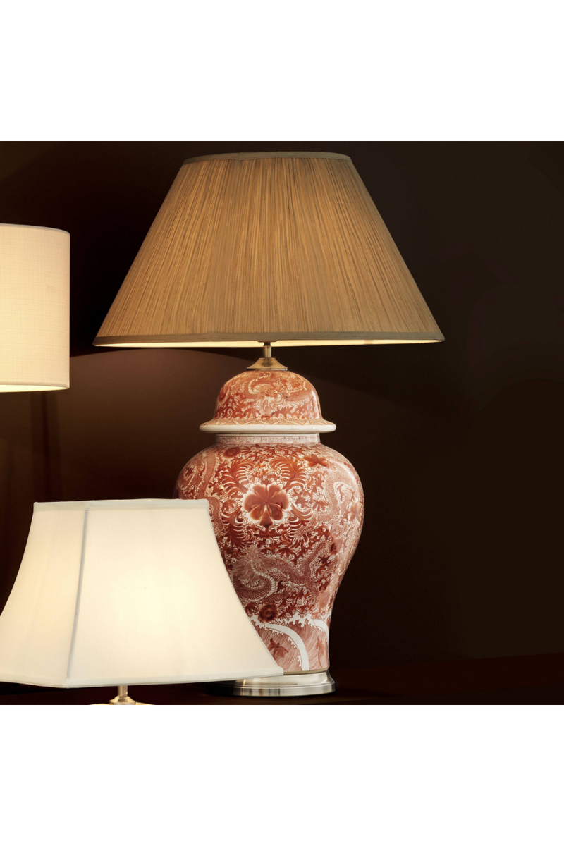Lámpara de Mesa de Porcelana China | Eichholtz Palmarito | Oroa.es