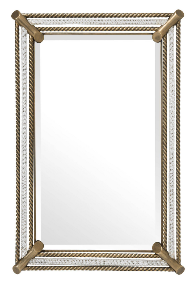 Espejo de Pared con Marco de Latón | Eichholtz Cantoni | Oroa.es