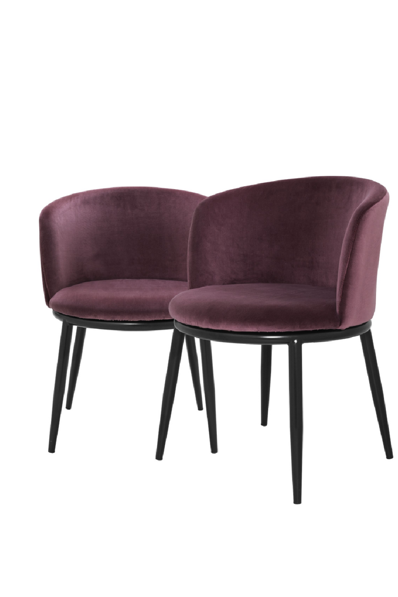 Silla De Comedor Set 2 Morado | Eichholtz Filmore | OROA.es