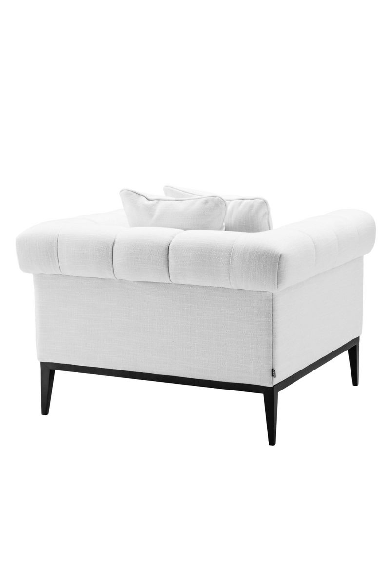 Sillón Blanco Acolchado | Eichholtz Aurelio | OROA.es