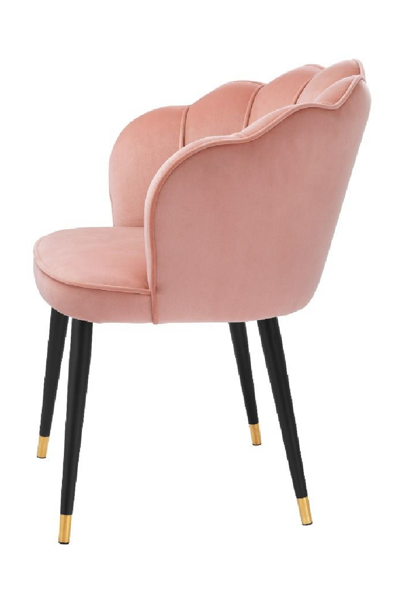 Silla de terciopelo Rosa | Eichholtz Bristol | OROA.es