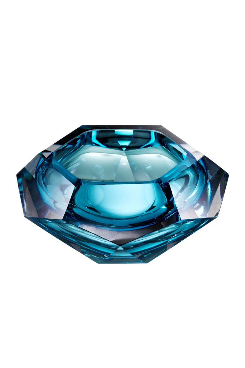 Cuenco de Cristal Azul | Eichholtz Las Hayas | Oroa.es
