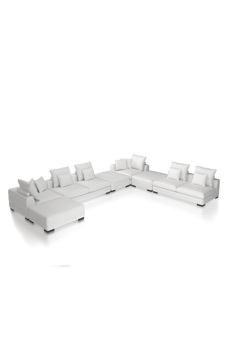 Sofá Modular Blanco de 2 Plazas Avalon | Eichholtz Clifford | OROA.es