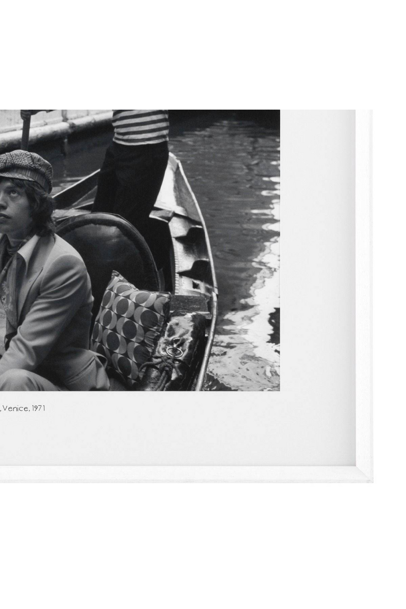 Fotografía de Mick Jagger | Eichholtz Venice 1971 | Oroa.es