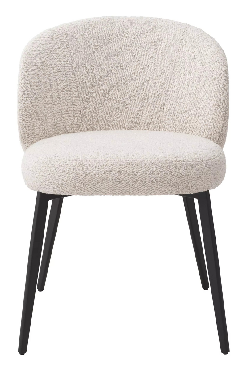 Silla de Comedor Bouclé Crema (Set de 2) | Eichholtz Lloyd | OROA.es