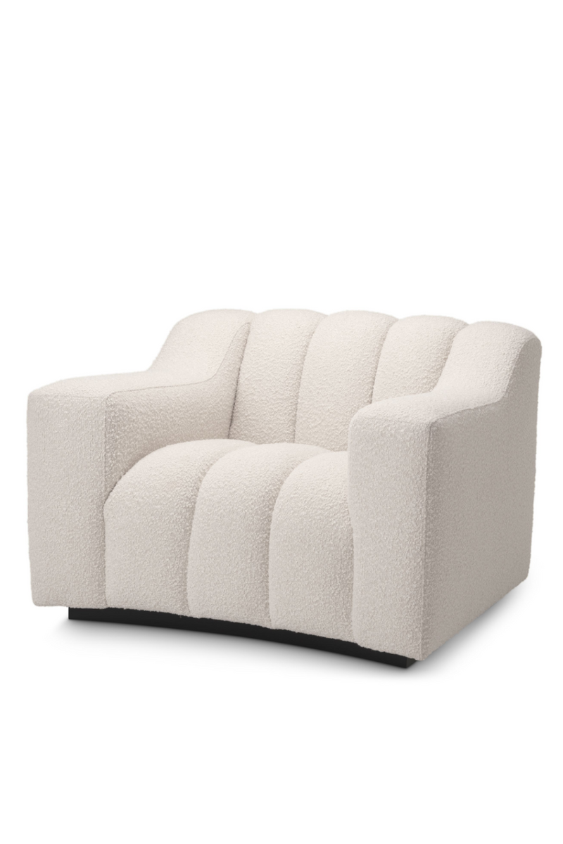 Sillón Bouclé Crema | Eichholtz Kelly | OROA.es