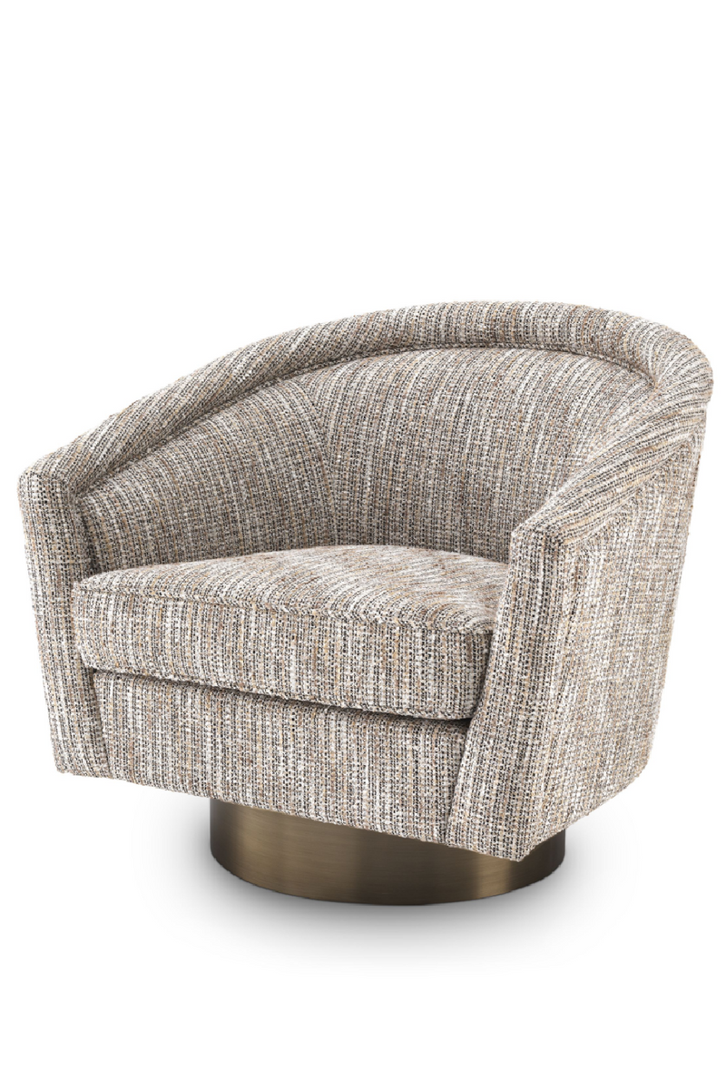 Sillón Giratorio Cambon Beige | Eichholtz Catene | OROA.es