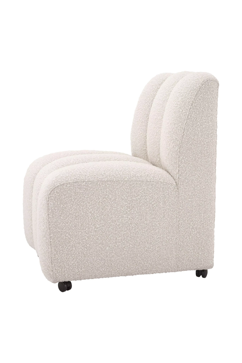 Silla de Comedor Bouclé Crema | Eichholtz Kelly | Oroa.es