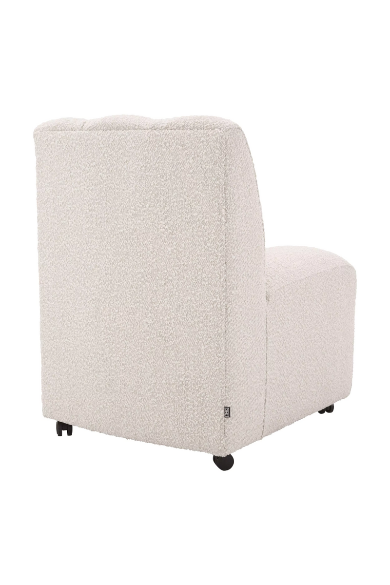 Silla de Comedor Bouclé Crema | Eichholtz Kelly | Oroa.es