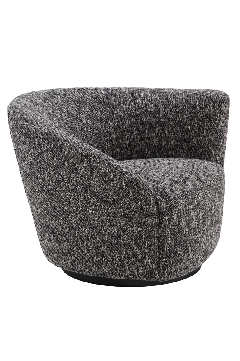 Sillón Giratorio Cambon Negro (derecha) | Eichholtz Colin | OROA.es