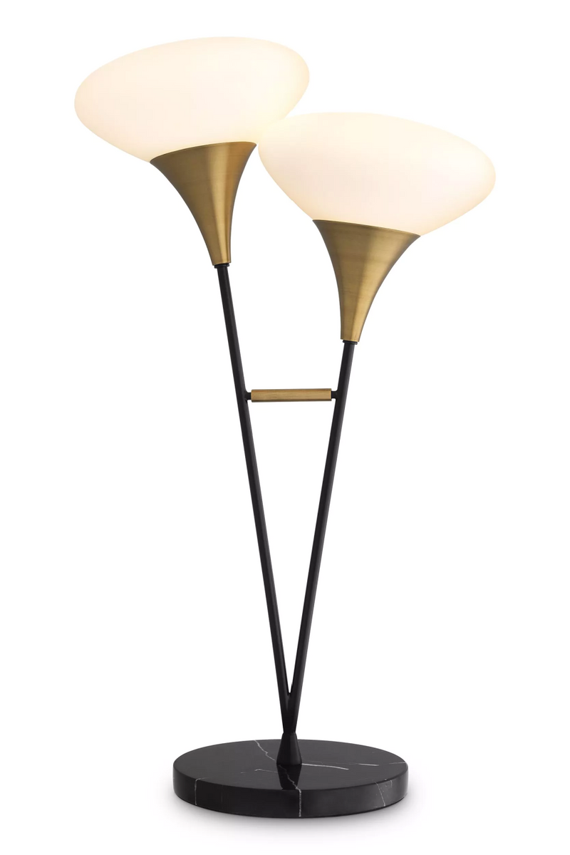 Lámpara de Mesa de Latón Cepillado | Eichholtz Duco  | Oroa.es