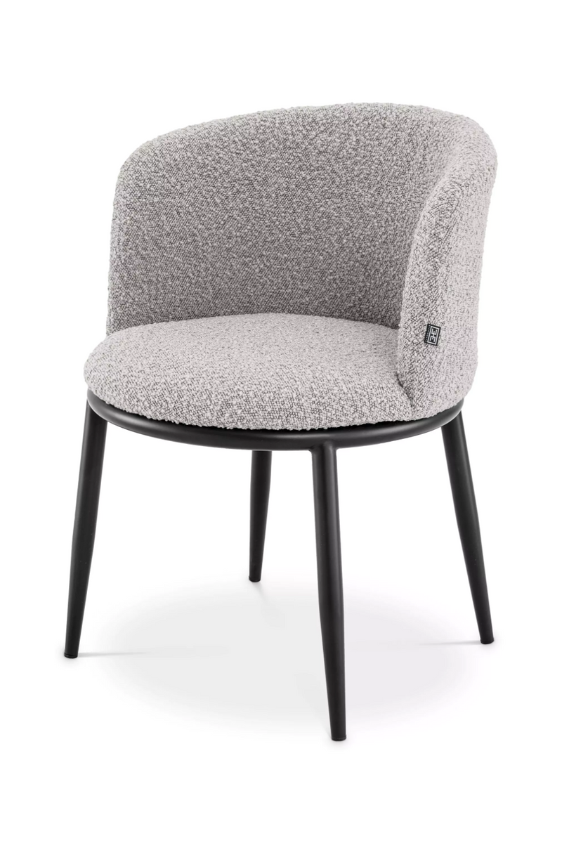 Silla de Comedor Bouclé Gris (Set de 2) | Eichholtz Filmore | Oroa.es