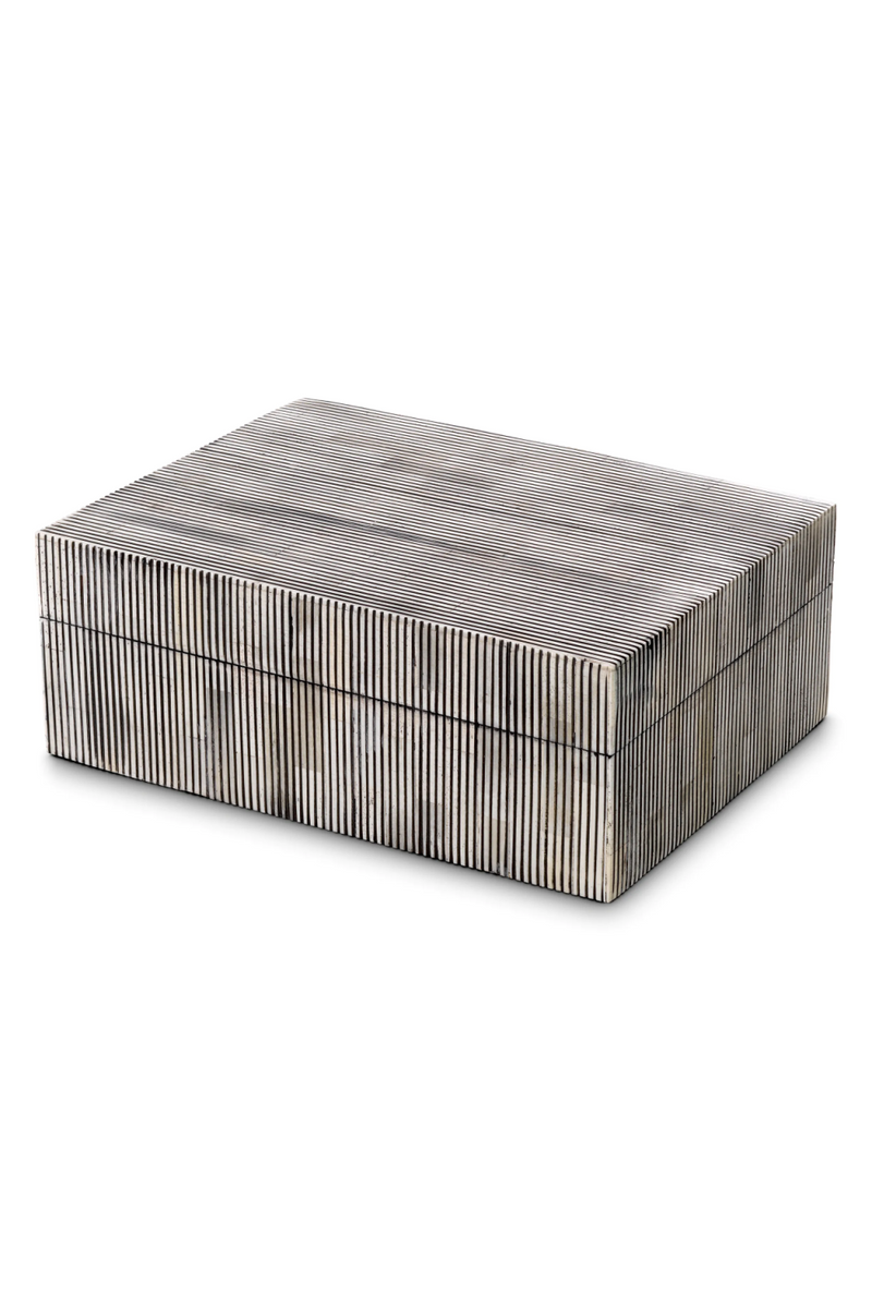 Caja Decorativa de Madera Gris | Eichholtz Lucille S | Oroa.es