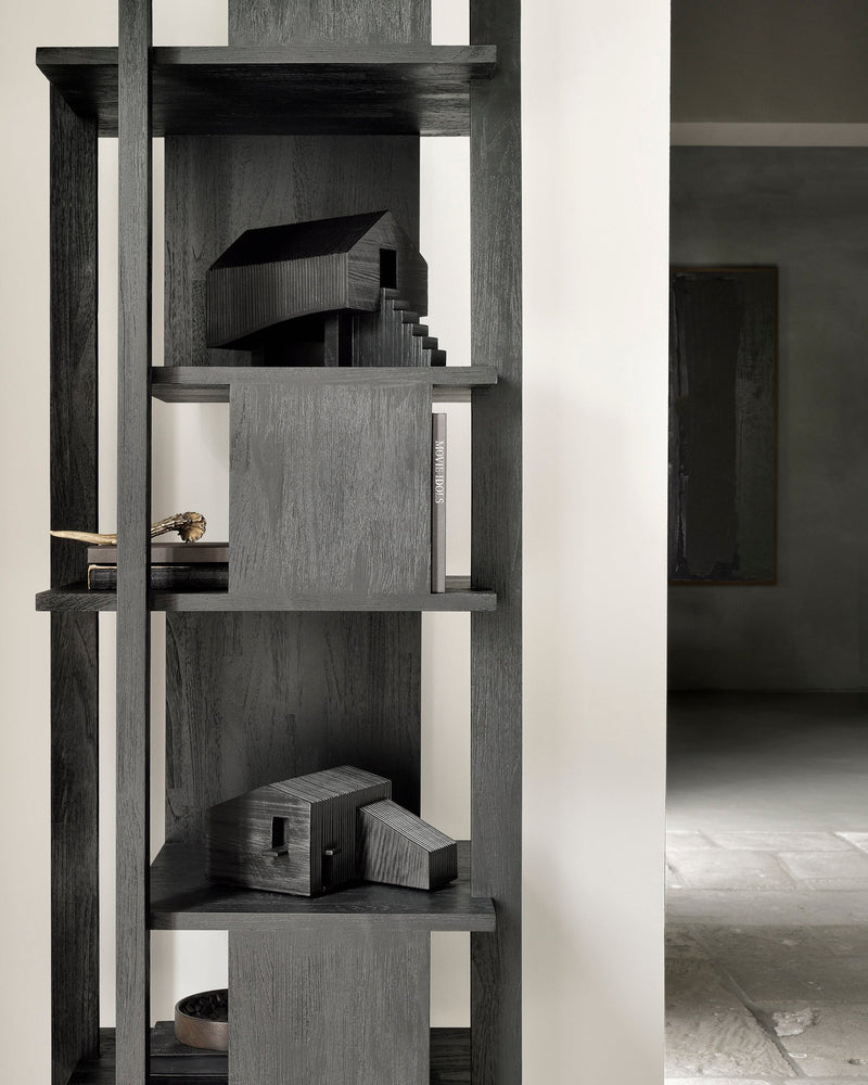 Objeto Decorativo de Caoba Negro | Ethnicraft Stilt House | Oroa.es