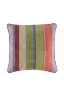 Coussin en lin à rayures multicolore | Andrew Martin Indus | Oroa.es