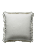 Fringed Linen Cushion | Andrew Martin Beagle | OROA 