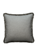 Coussin carré bouclé gris | Andrew Martin Huntsman | Oroa.es