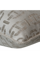 Coussin carré à motif maillons de chaîne | Andrew Martin Burlington | Oroa.es