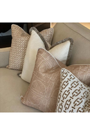 Coussin carré imprimé peau de serpent | Andrew Martin Curzon | Oroa.es