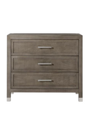 Gray Ash Wood Nightstand | Andrew Martin Raffles | OROA.com