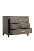 Gray Ash Wood Nightstand | Andrew Martin Raffles | OROA.com