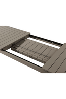 Taupe Extendable Outdoor Dining Table | Andrew Martin Harlyn | OROA