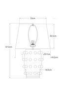 Lámpara de Mesa Blanca Mate | Andrew Martin Linden | Oroa.es