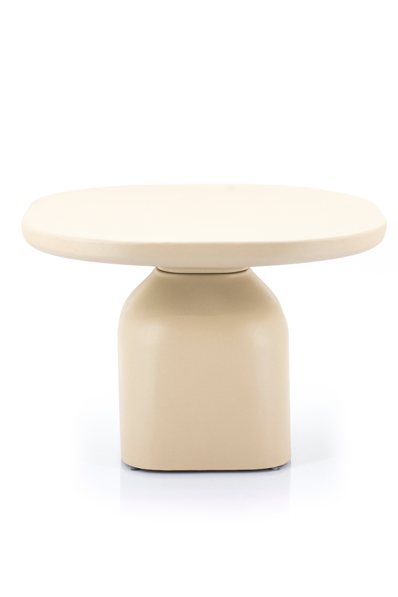 Mesa de Centro de Aluminio Beige | OROA Home Squand | Oroa.es