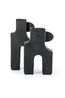 Jarrón Contemporáneo Negro | OROA Home Tribe | Oroa.es