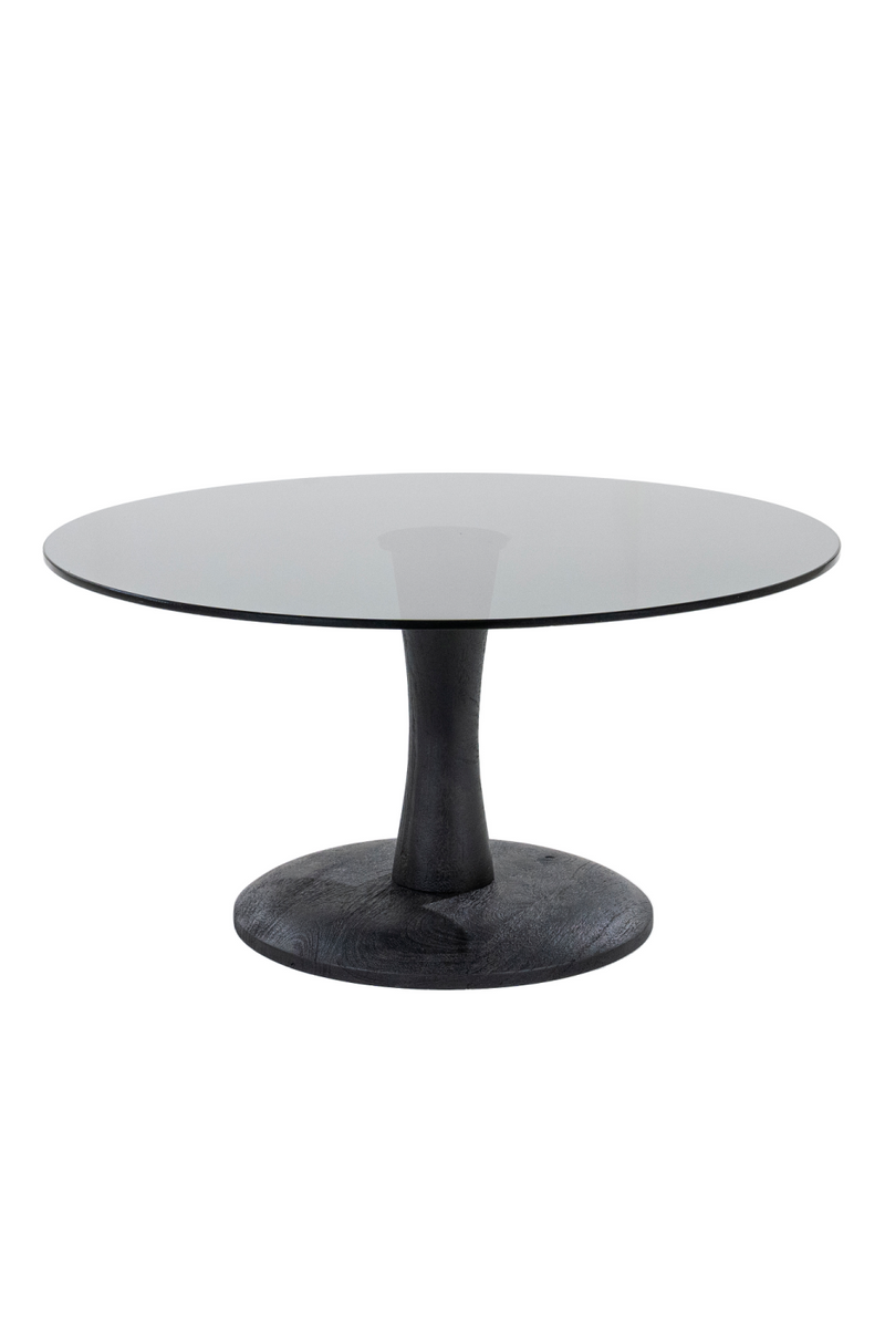 Mesa de Centro Redonda con Pedestal L | OROA Home Boogie | Oroa.es