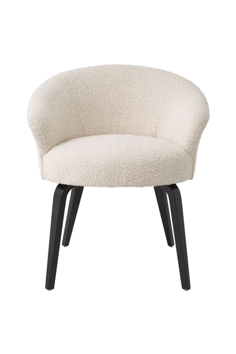 Silla de Comedor Bouclé Crema | Eichholtz Moretti | Oroa.es