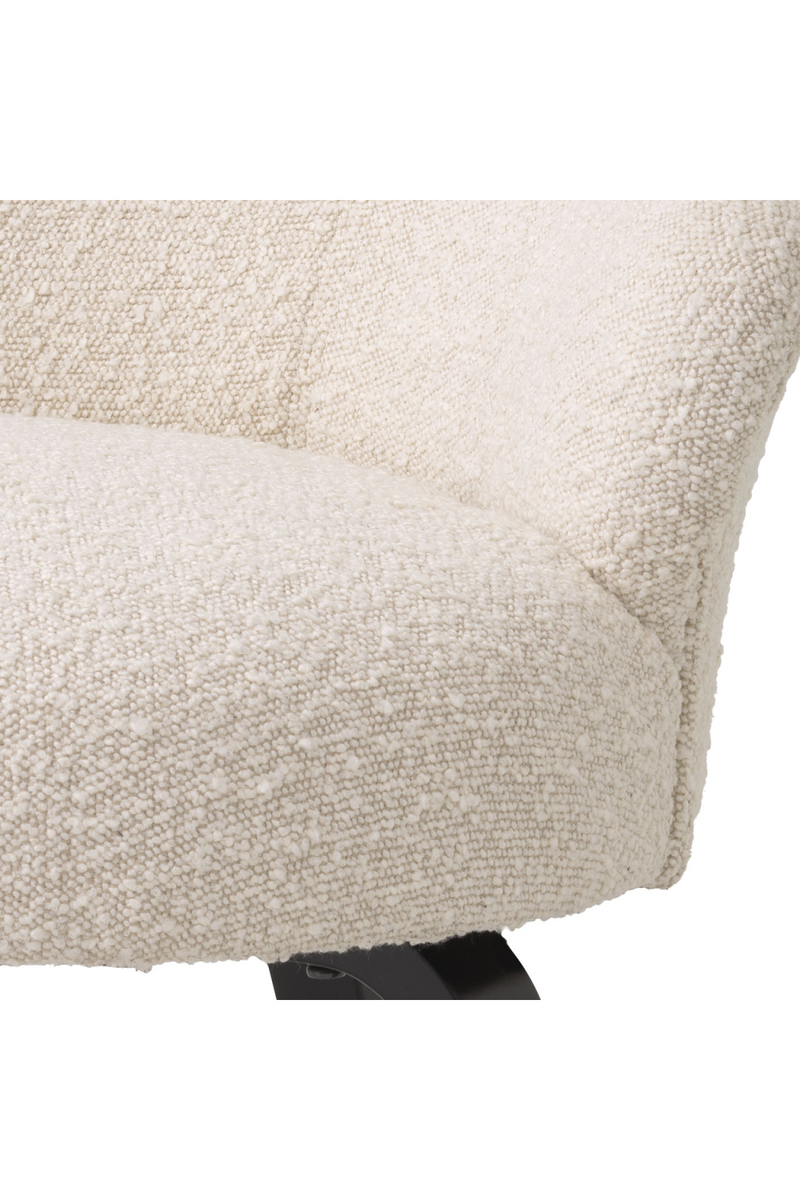 Silla de Comedor Bouclé Crema | Eichholtz Moretti | Oroa.es